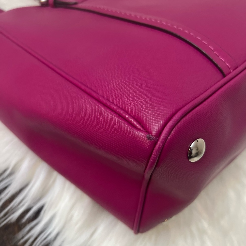 Coach Fuchsia Shoulder Bag - Picture 6 of 11